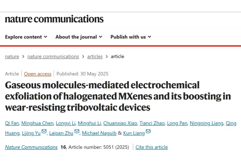 Gaseous Molecules-mediated Electrochemical Exfoliation of Halogenated MXenes and its Boosting in Wear-Resisting Tribovoltaic